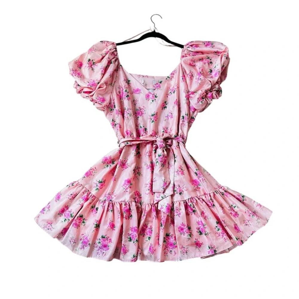 LoveShackFancyxTarget Cécile Puff Sleeve Dress - Picture 2 of 9